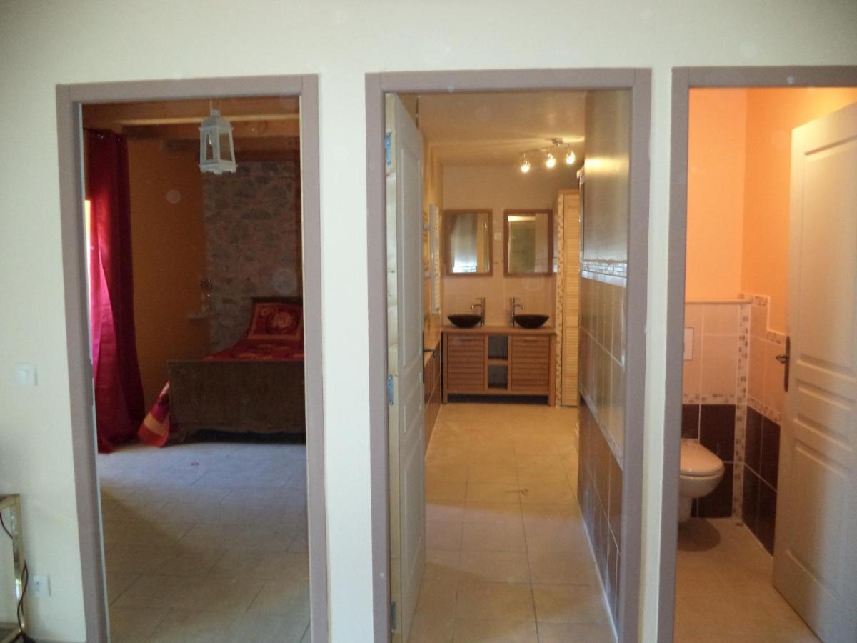 Bed and Breakfast La Dame Blanche Saint-Maurice-dʼIbie Exterior foto