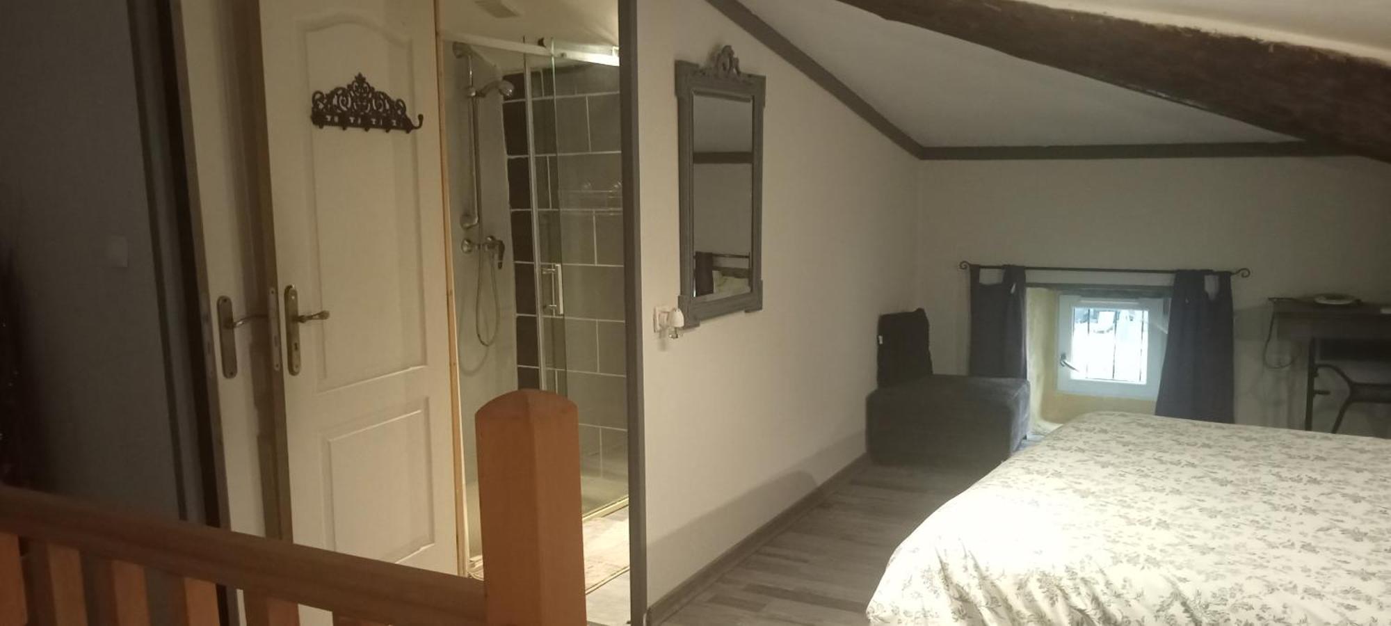 Bed and Breakfast La Dame Blanche Saint-Maurice-dʼIbie Exterior foto